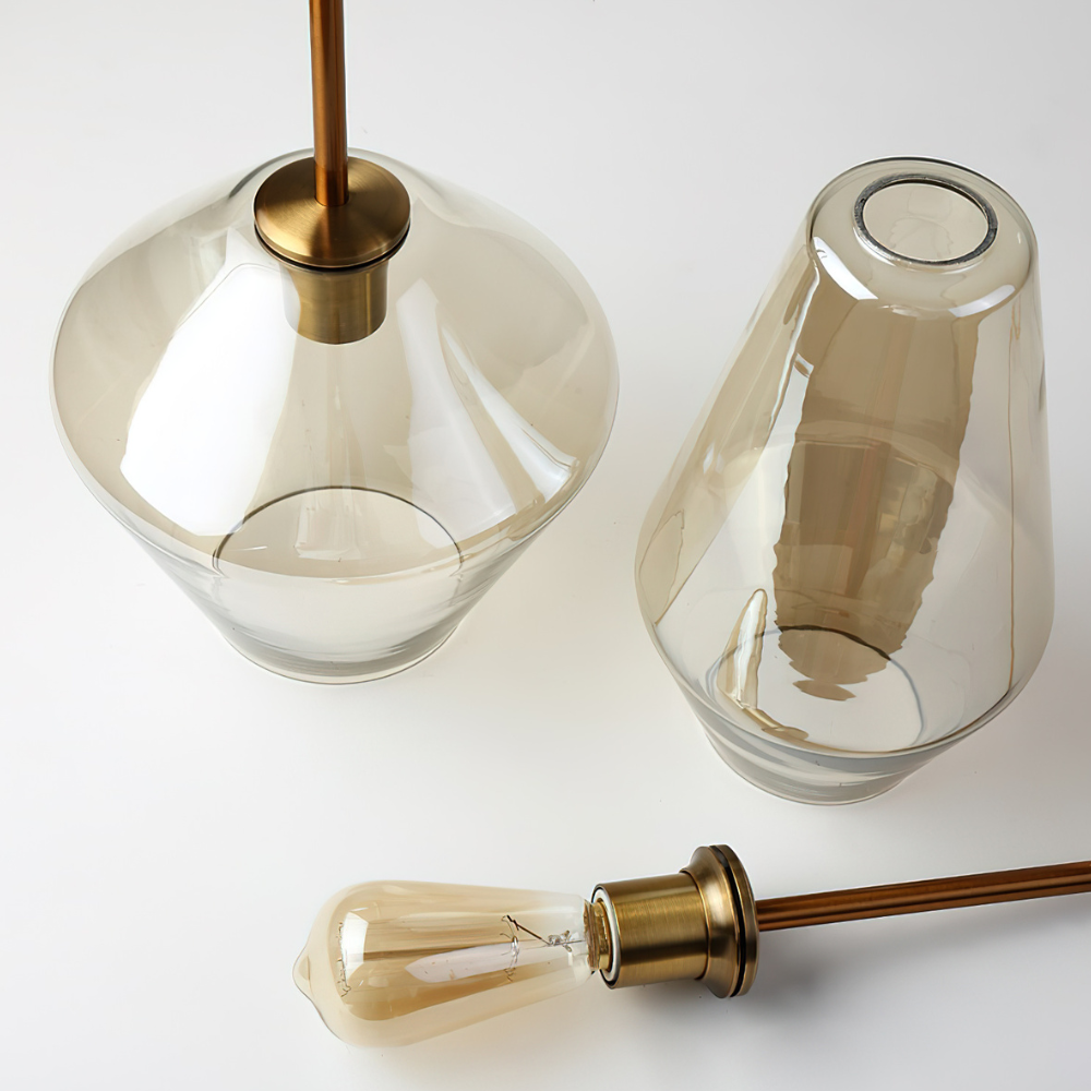 Blown Glass Pendant Light