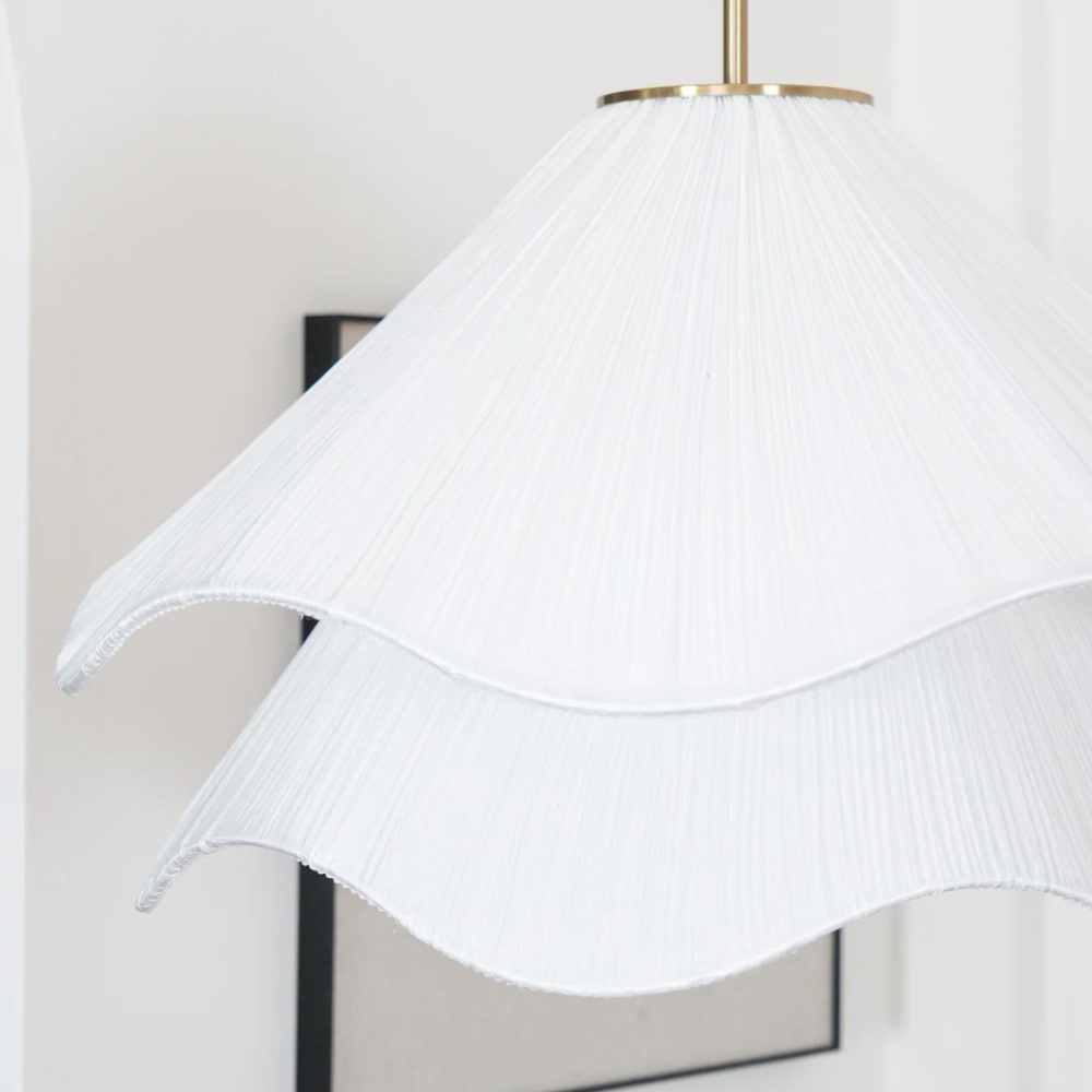 Modern pendant light soft diffused design