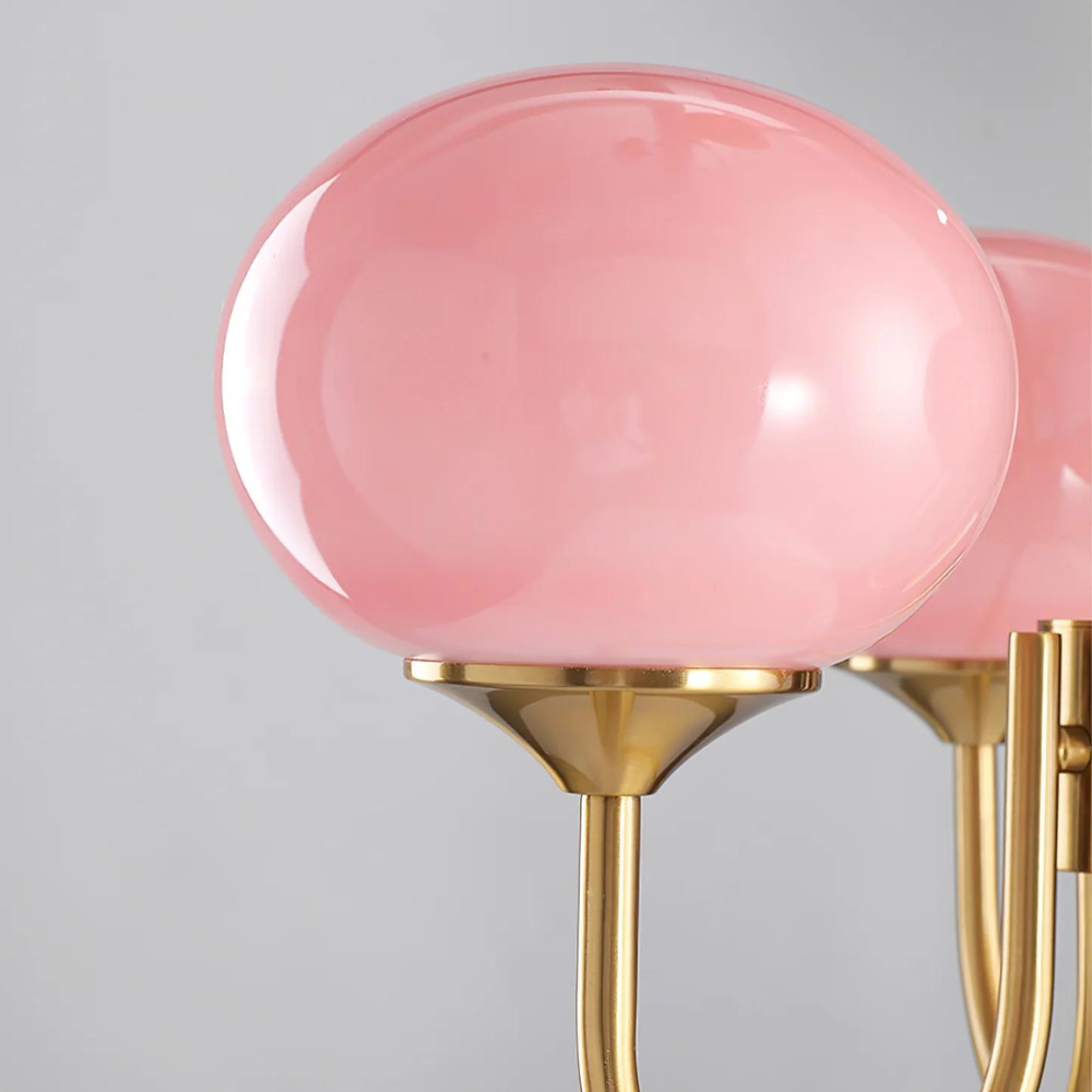 Modern chandelier marshmallow design
