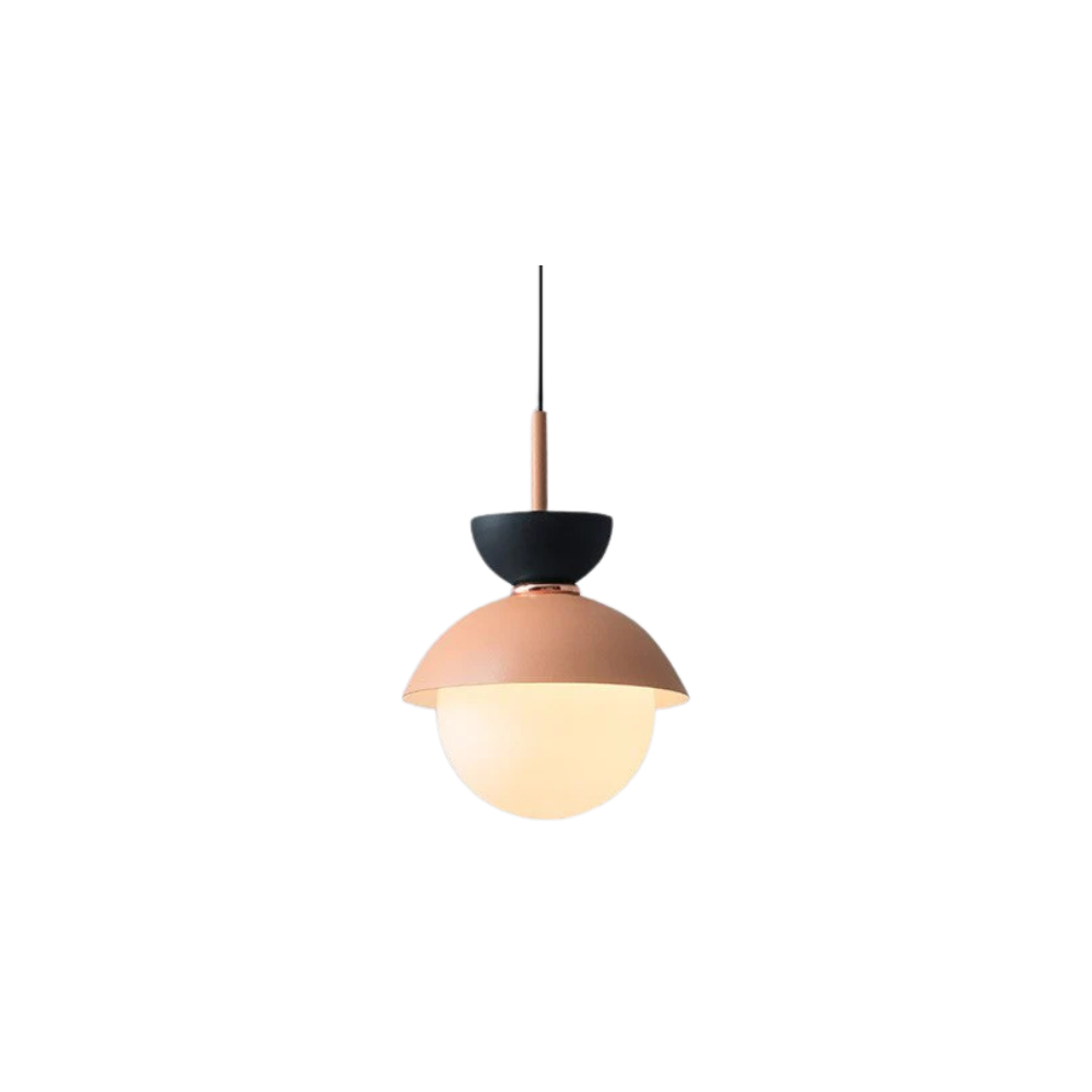 Scandinavian Colour Pendant Light – Modern Iron Ceiling Lamp