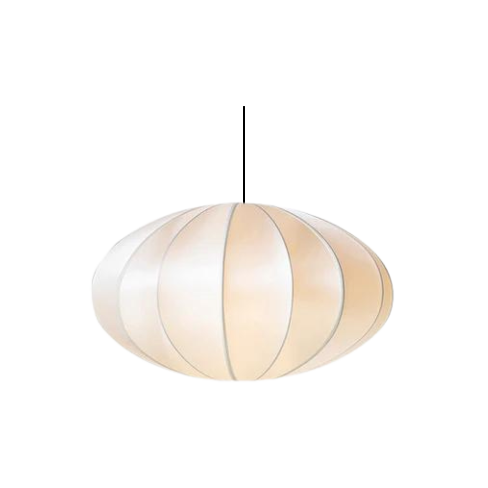 Handcrafted Silk Pendant Light