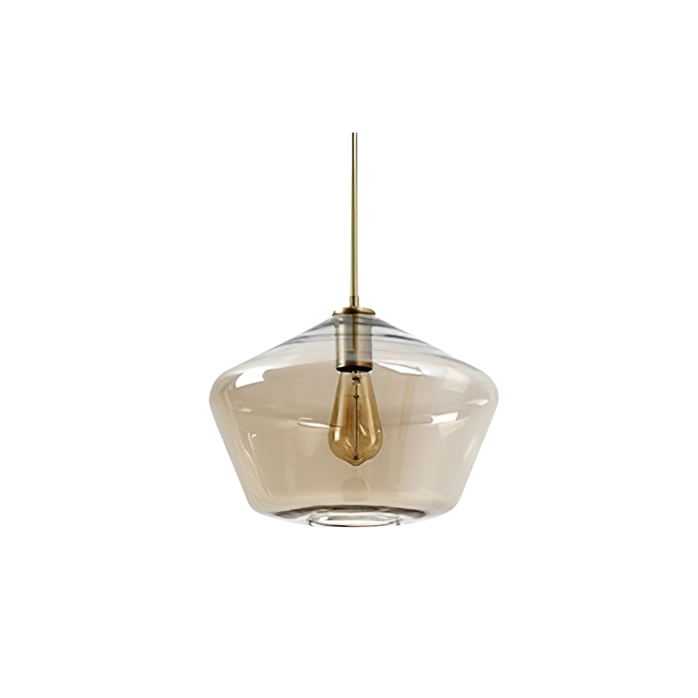 Blown Glass Pendant Light