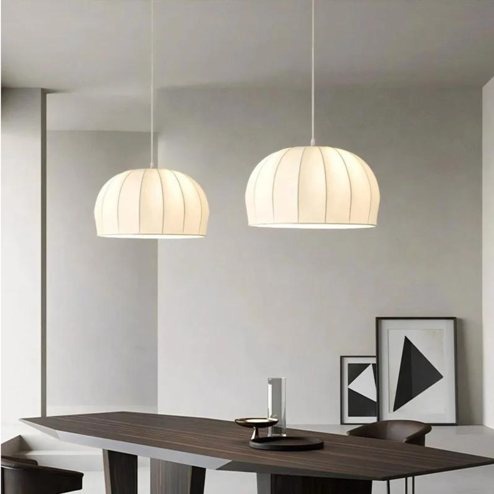 Handcrafted Wooden Pendant Light – Modern Natural Ceiling Lamp