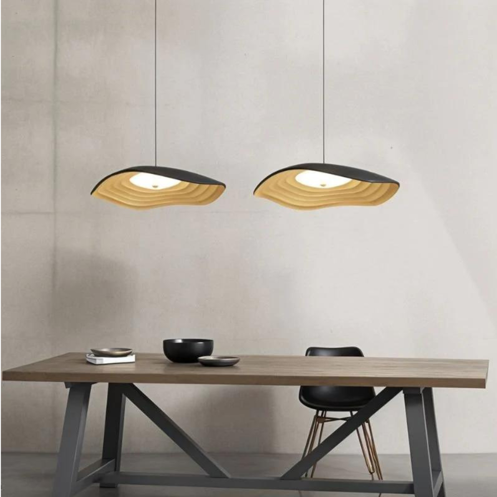 Resin Art Pendant Light
