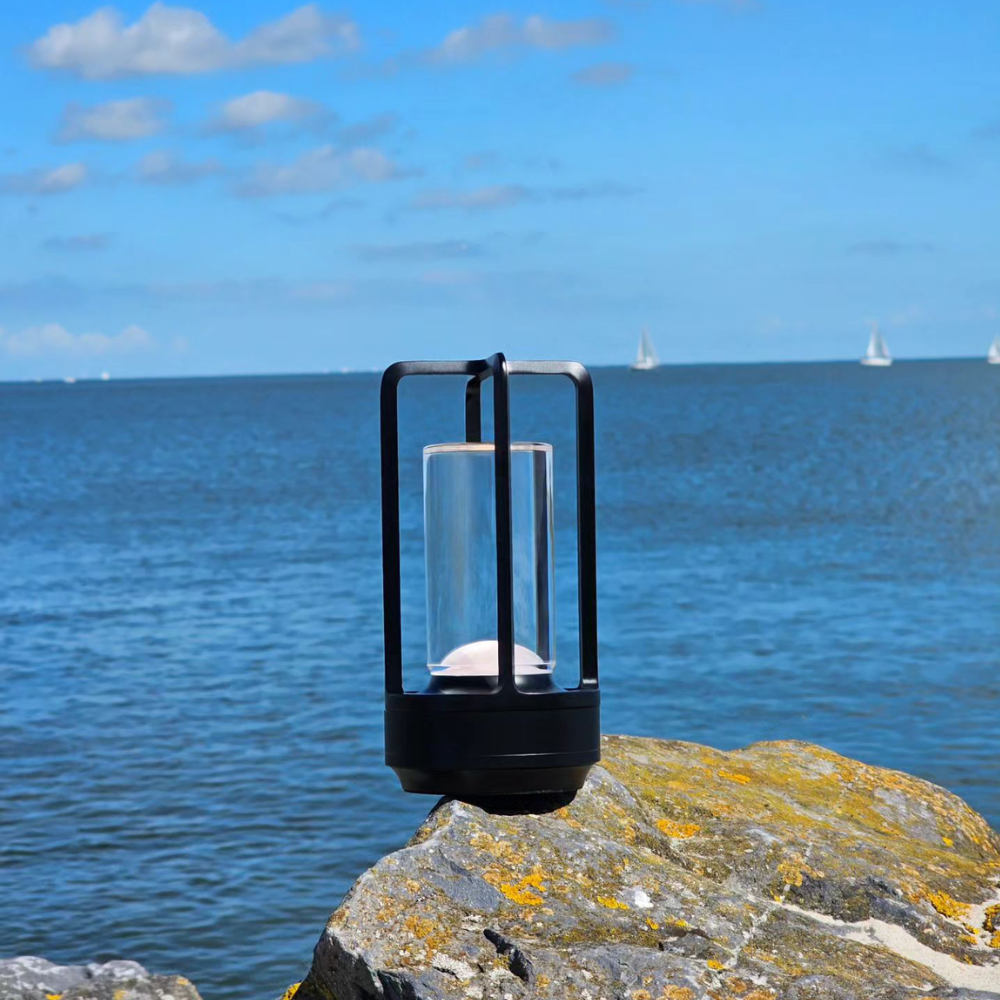 Cordless Crystal Lantern with Touch Sensor