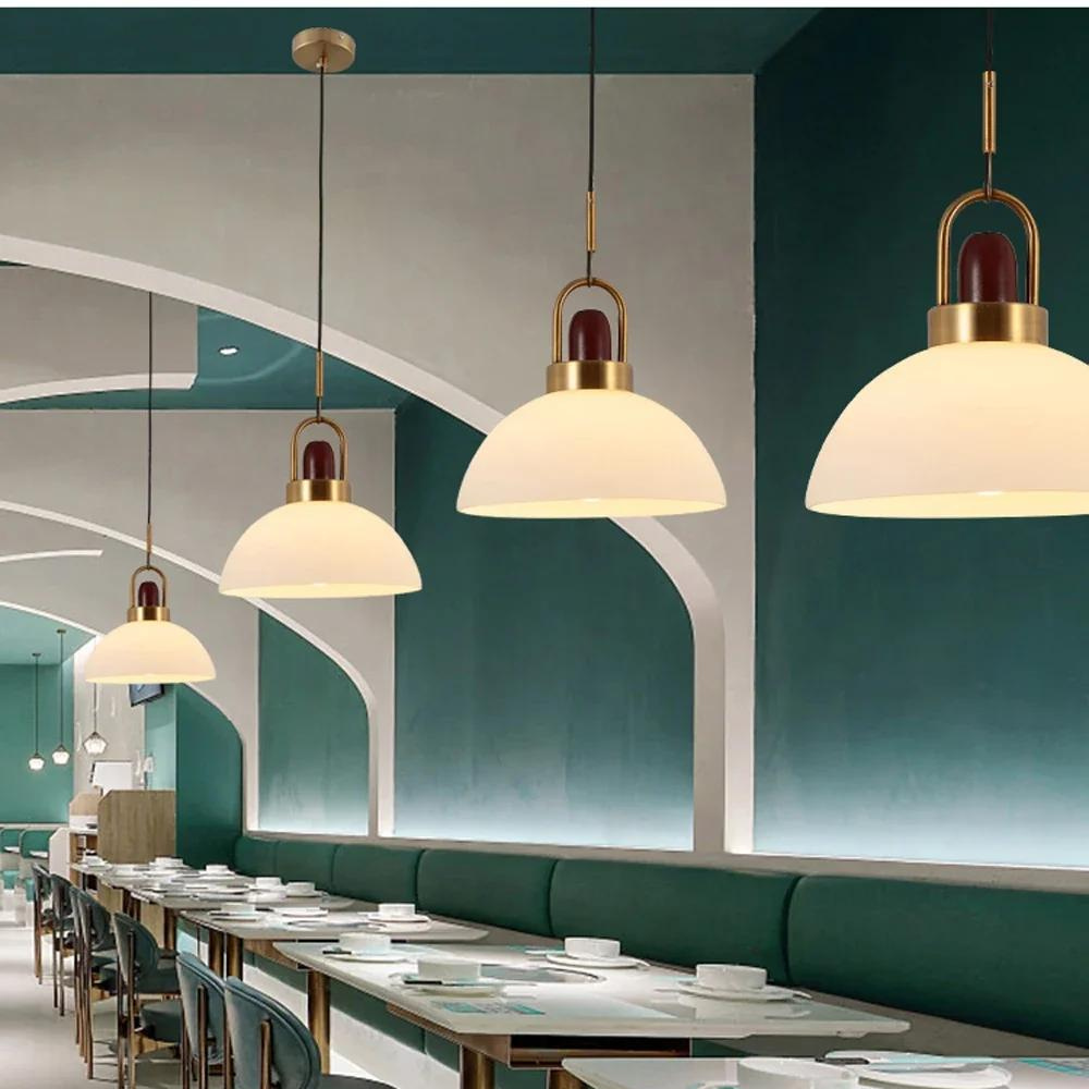 Brushed Gold LED Pendant Light