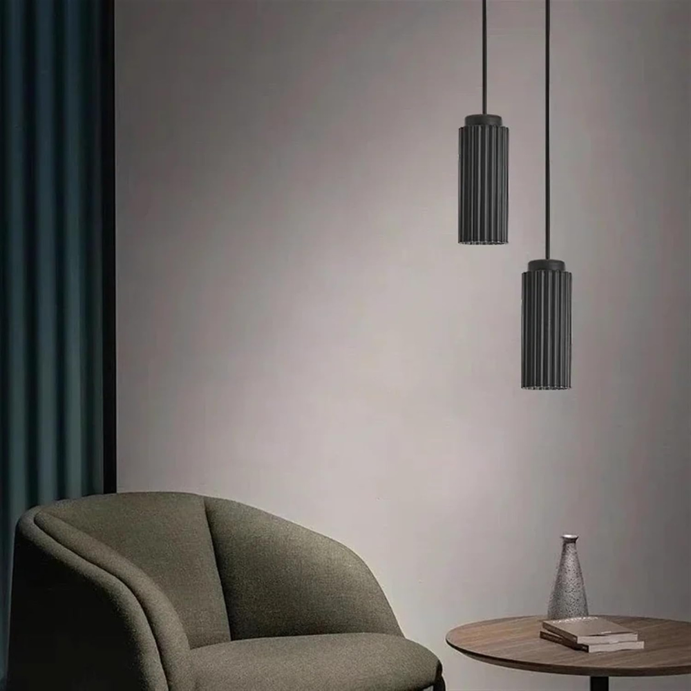 Scandinavian LED Pendant Light – Minimalist Adjustable Ceiling Lamp