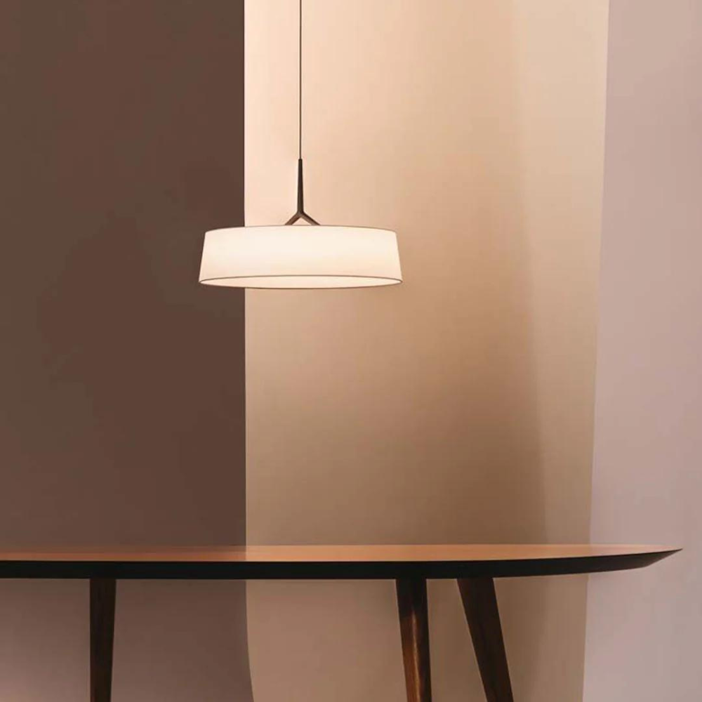 Minimalist Metal Pendant Light – Modern Neutral Ceiling Lamp