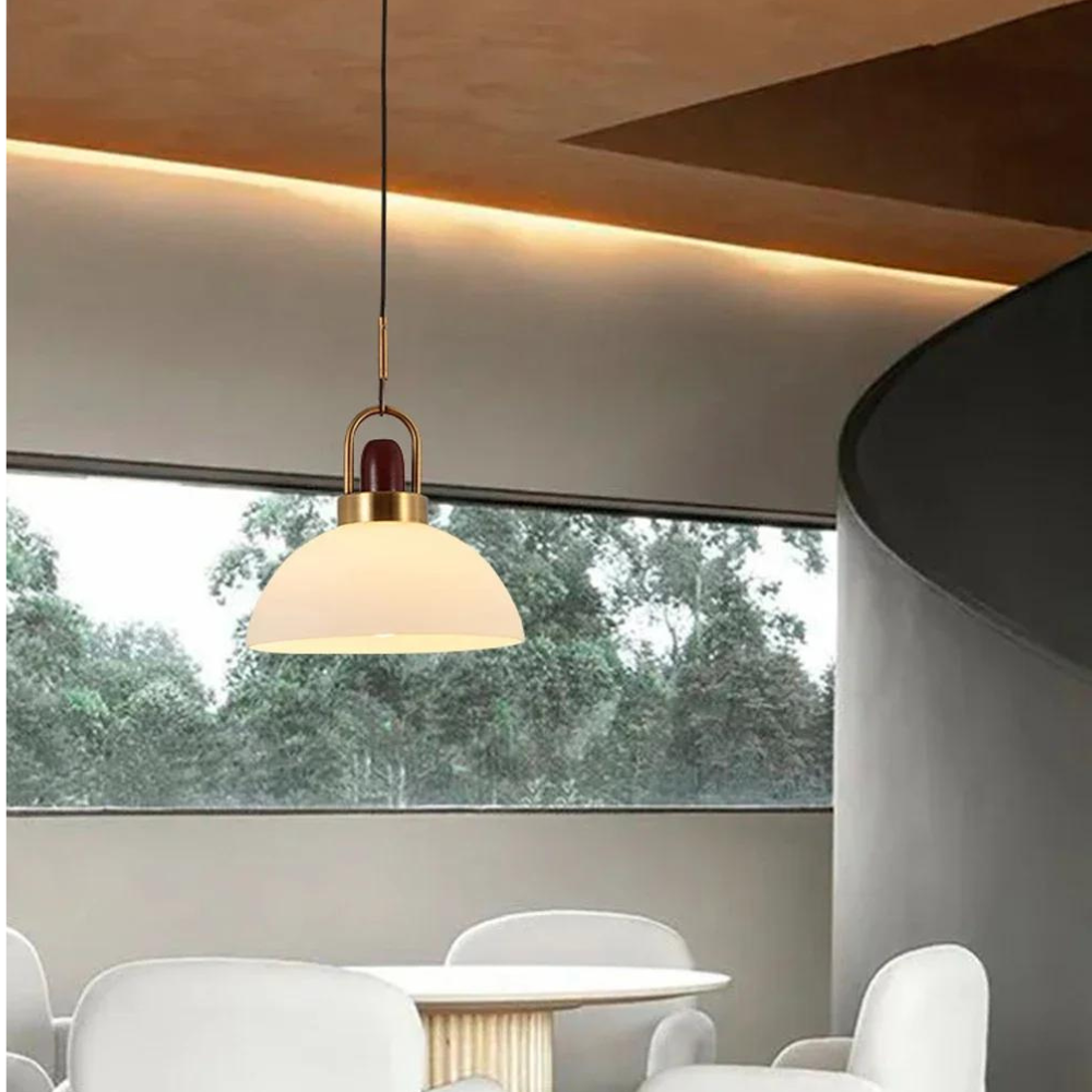 Brushed Gold LED Pendant Light