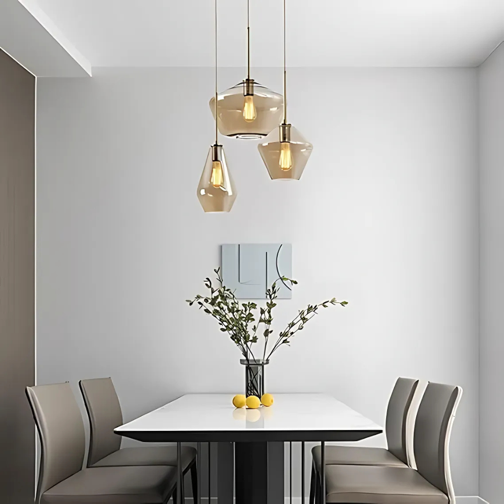 Blown Glass Pendant Light