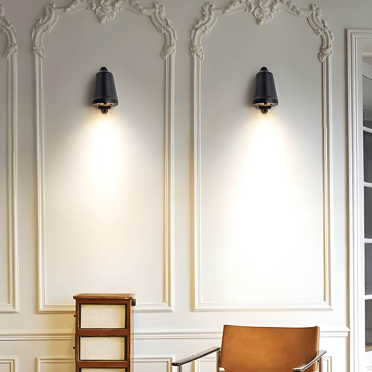 Aluminium outdoor wall light LED integrated
