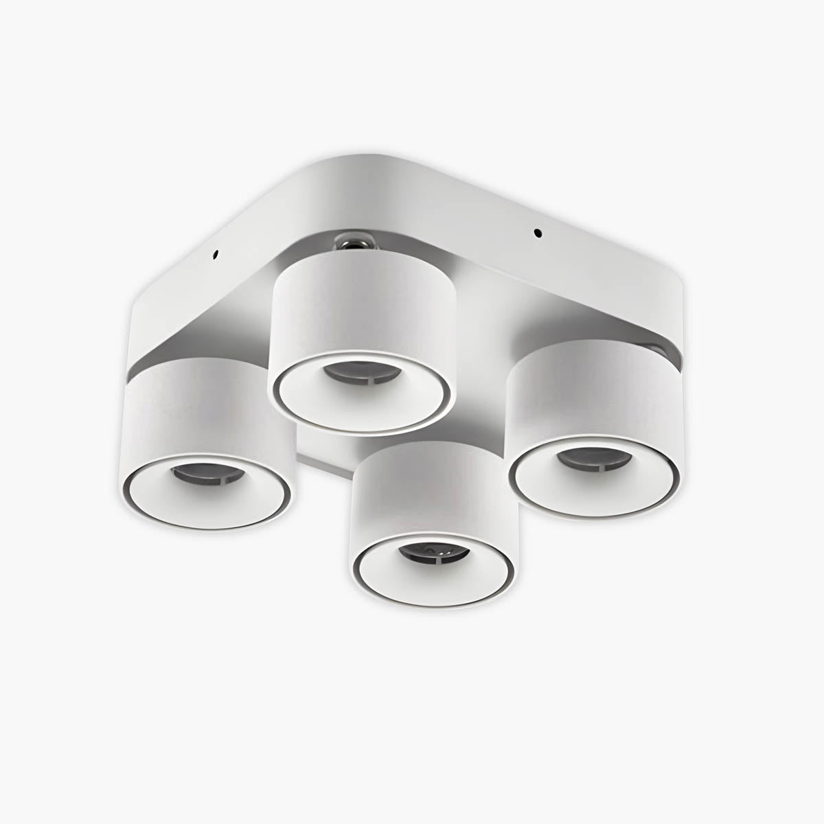 Aluminium Surface-Mount LED Spotlight – Tight 24° Beam, Multi-Head Configurations