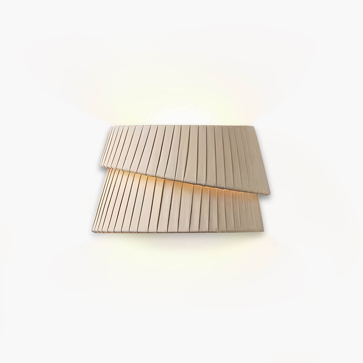 Pleated Hessian Wall Light – French Style