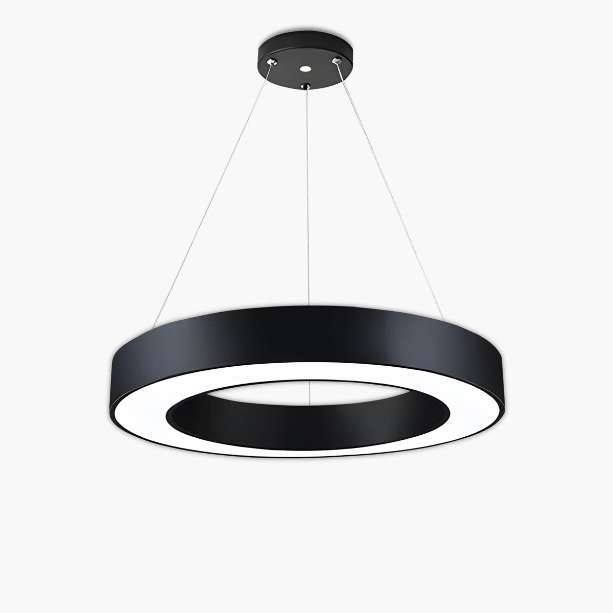 Metal LED Ring Pendant Light