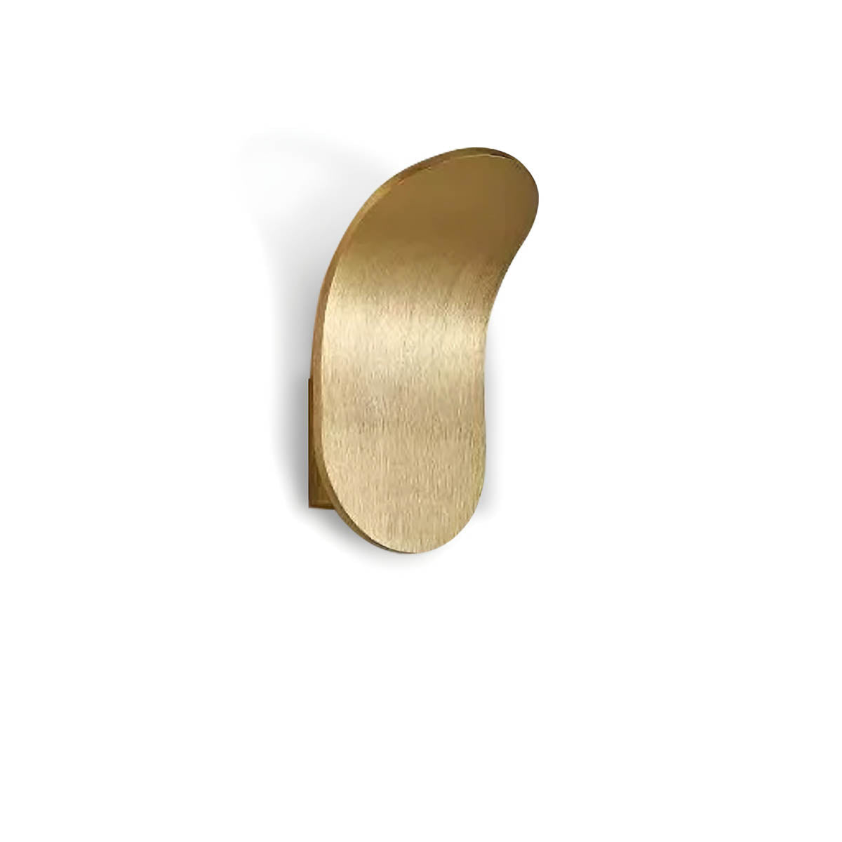 Aluminium wall light with integrated LED