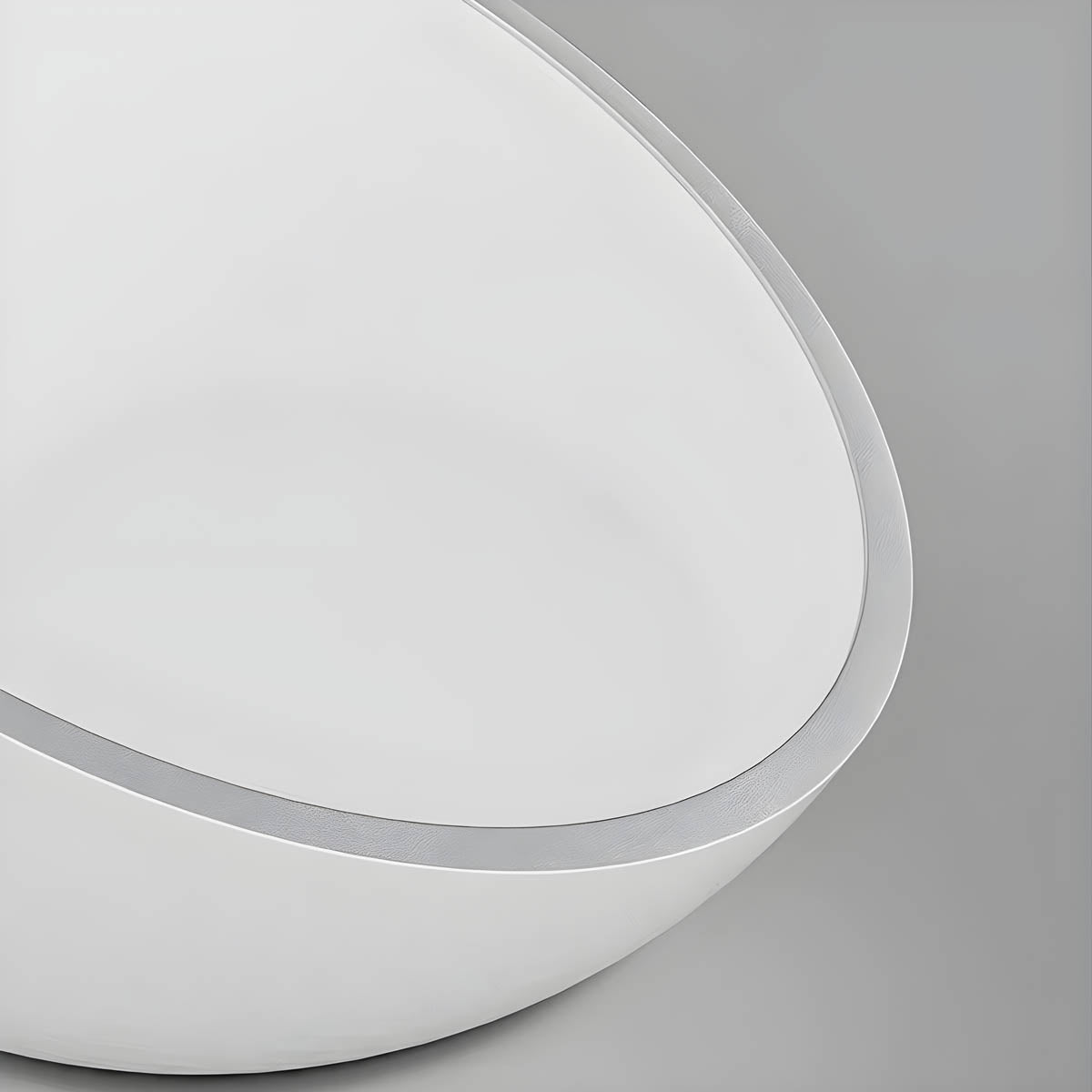 Iron & acrylic LED ceiling light, cubes + half dome shapes