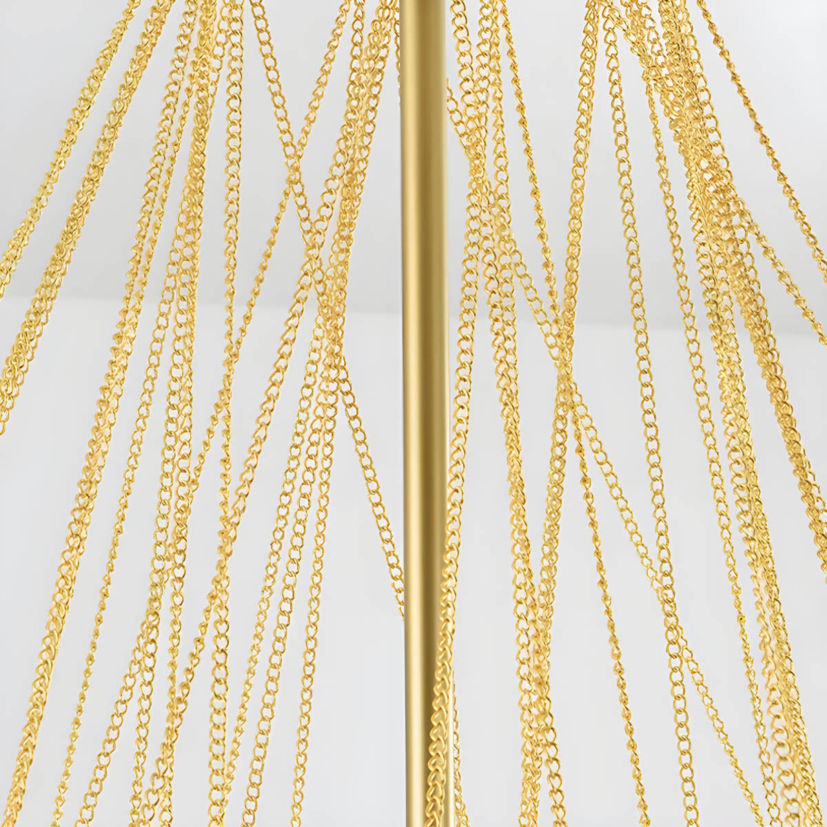 37-Head Glass Globe Cluster Pendant 80 cm