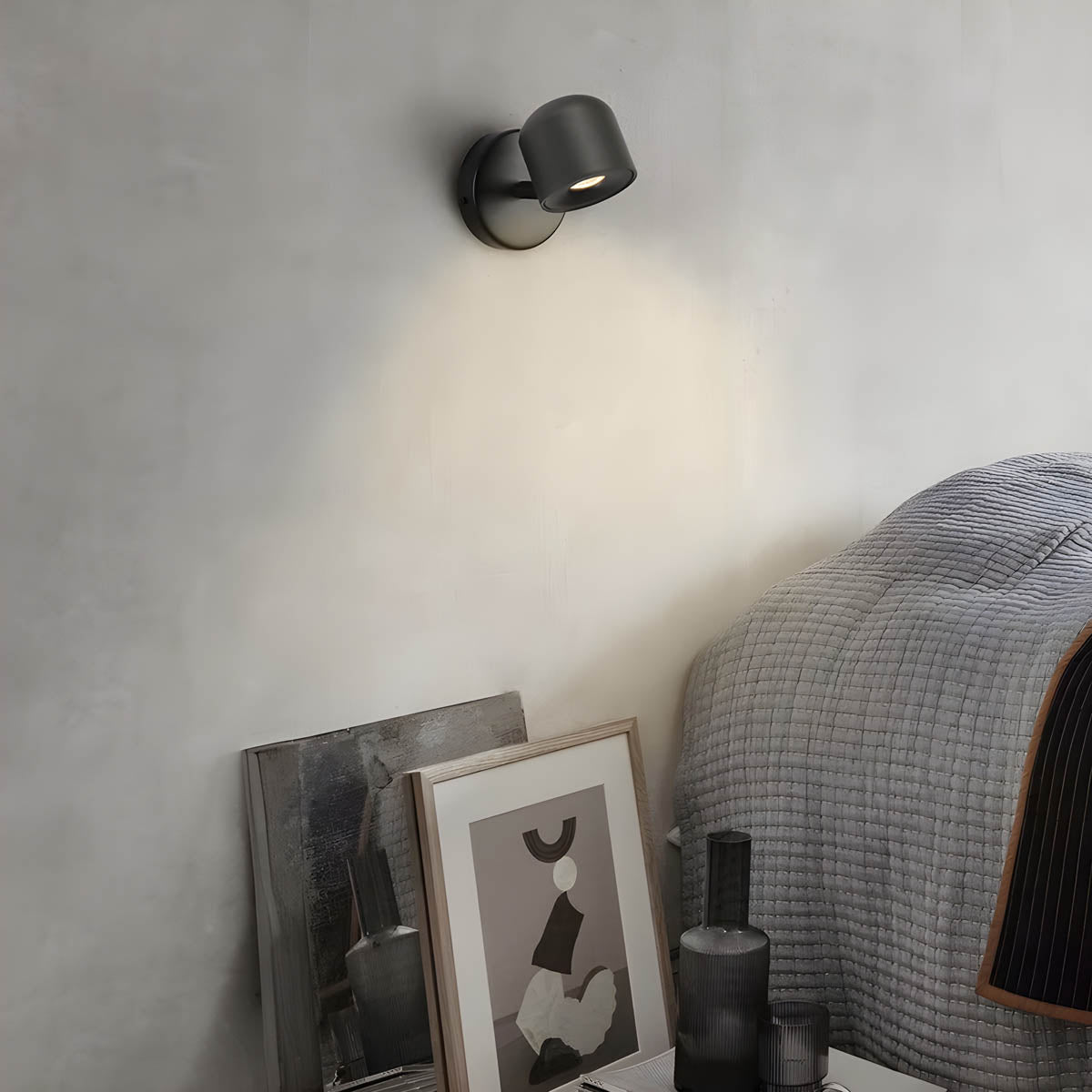 Adjustable 340°/90° Wall Reading Light