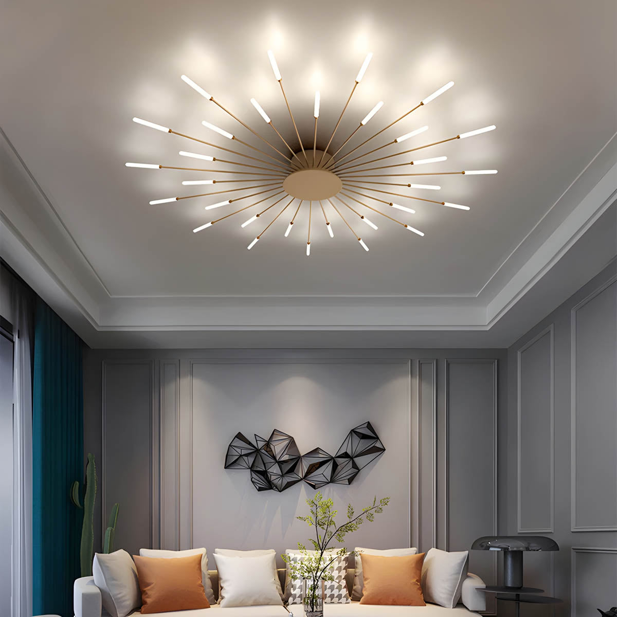 Surface-Mount LED STELLA Chandelier