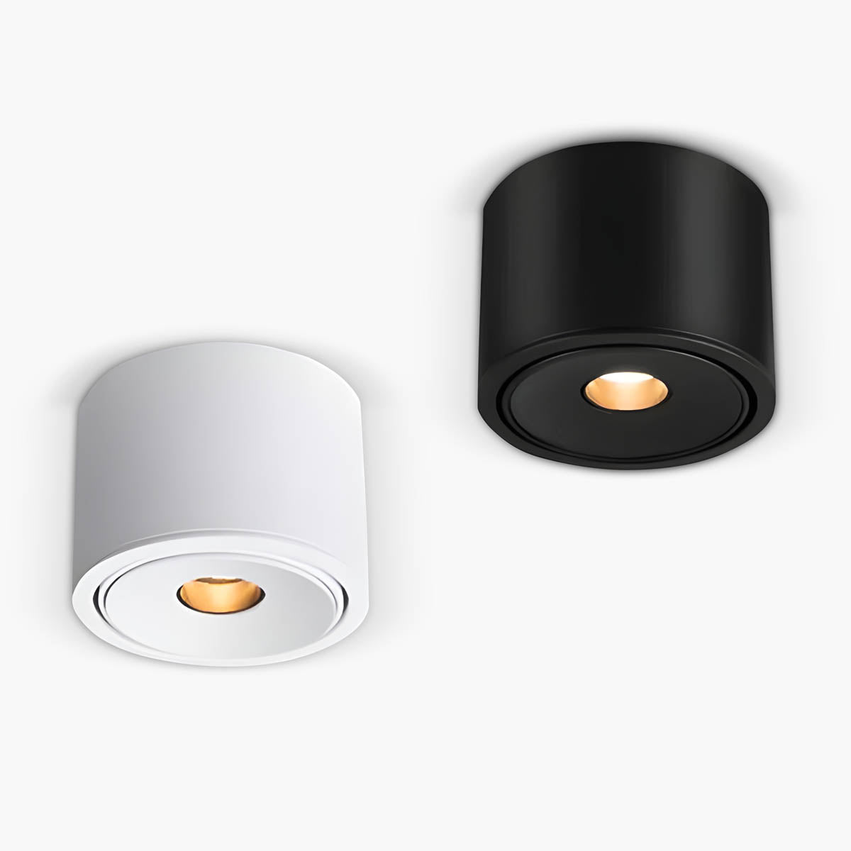 Adjustable Aluminium Surface-Mount LED Spotlight – Dimmable, 3°–24° Beam