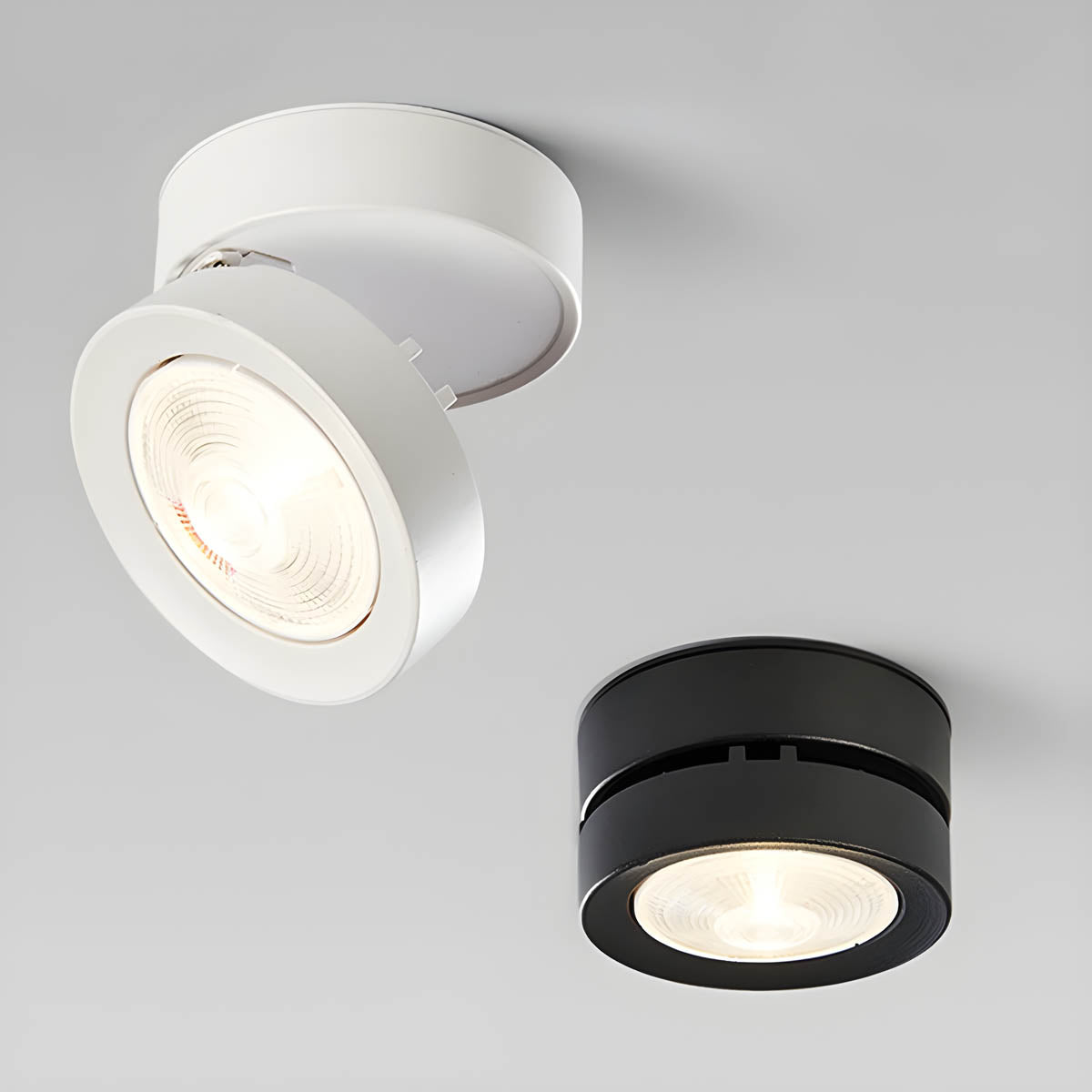 Aluminum surface-mount LED spot light, tilt & rotate