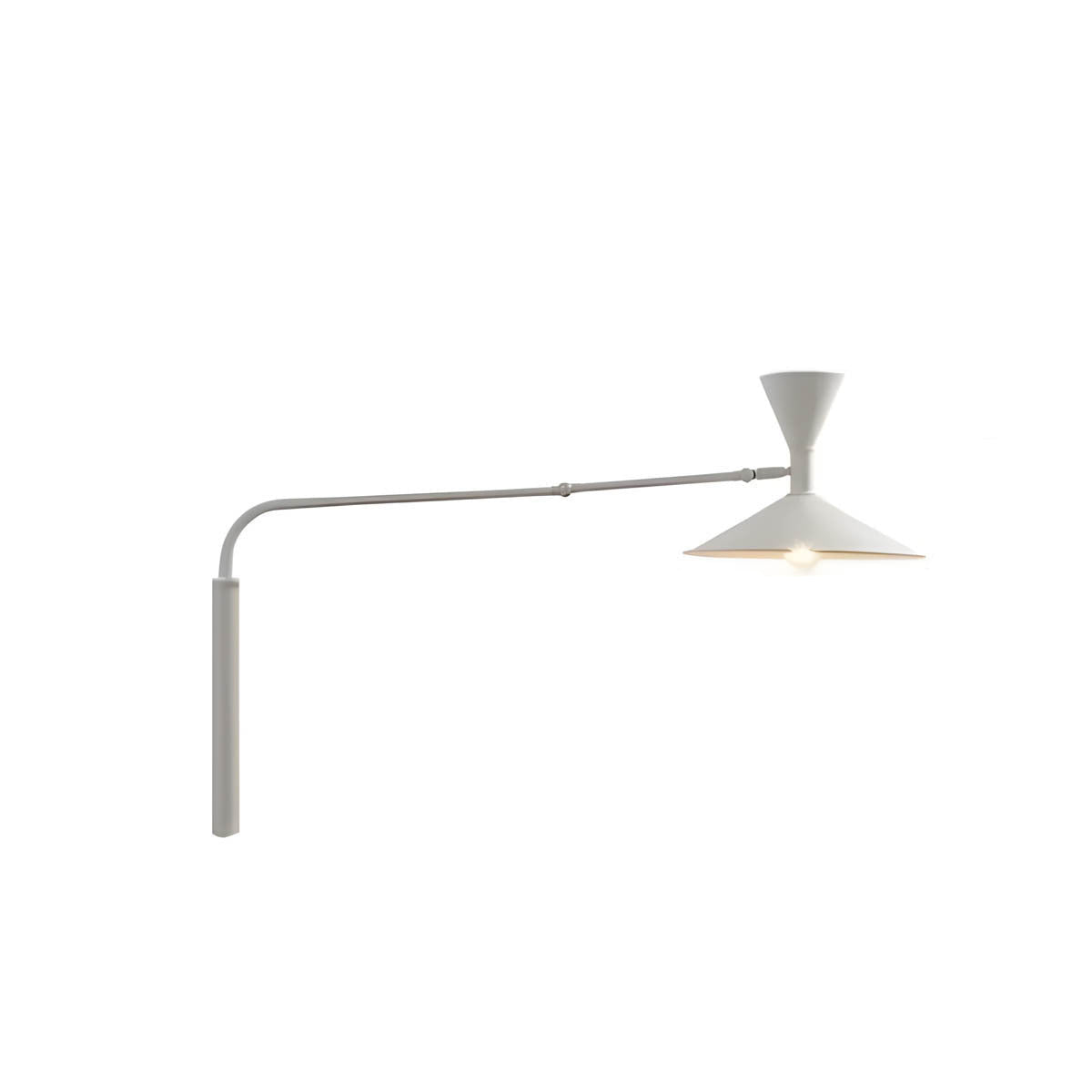 Dual-Light Industrial Wall Lamp “KONRAD” – Megaphone Style