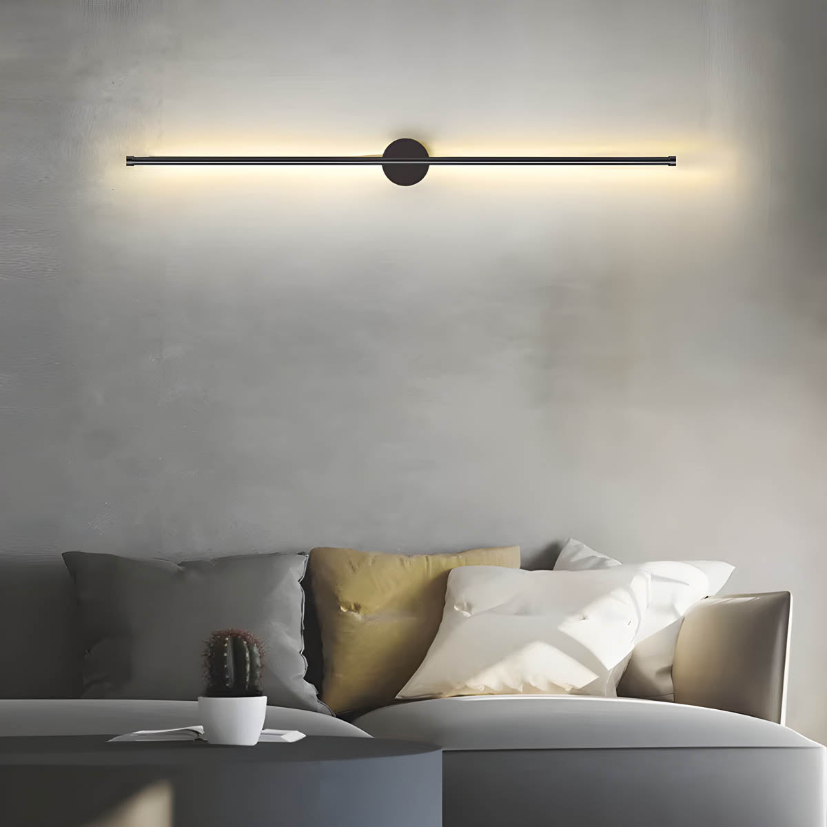 Aluminium-Silicone-Iron Wall Light