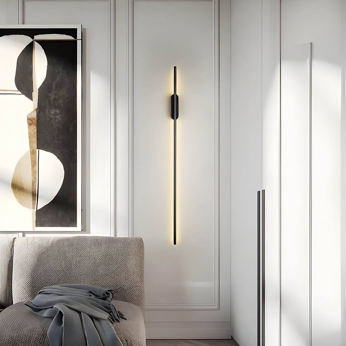 Aluminium-Silicone-Iron Wall Light