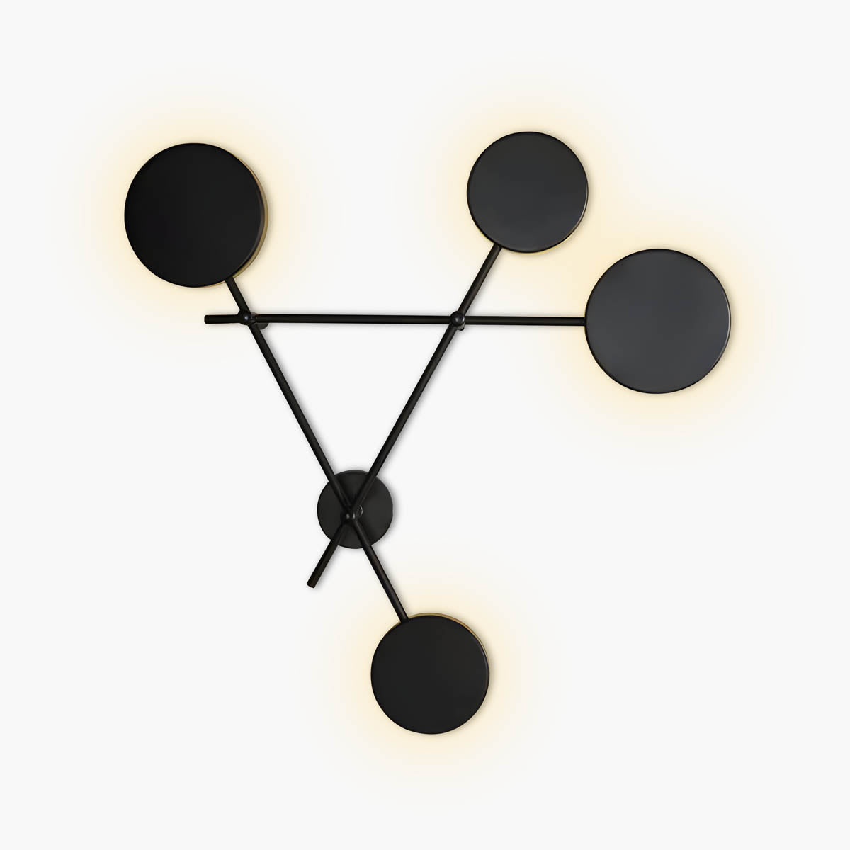 Magnus Aluminium and Acrylic Sculptural LED Wall Light