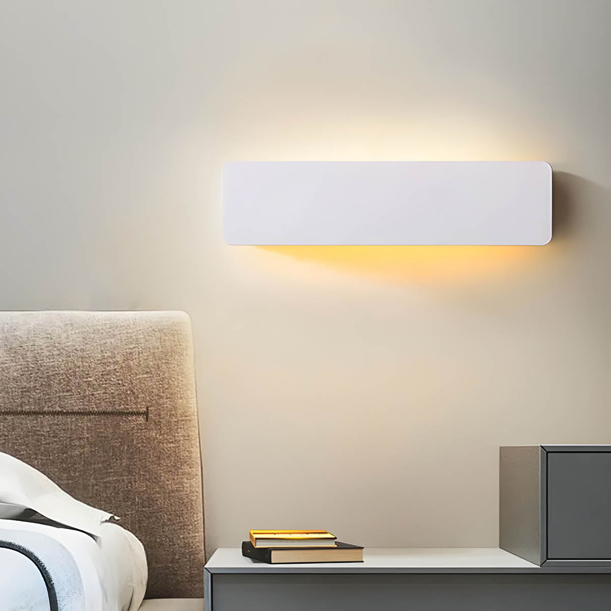 Aluminium LED up-down wall light