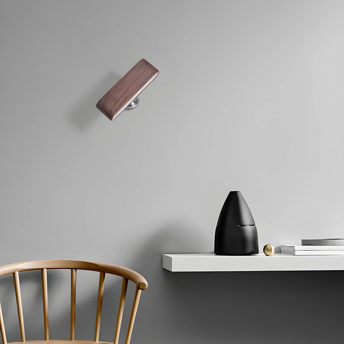 Minzia Wood Magnetic 360° USB Rechargeable LED Strip & Wall/Hand/Desk Light