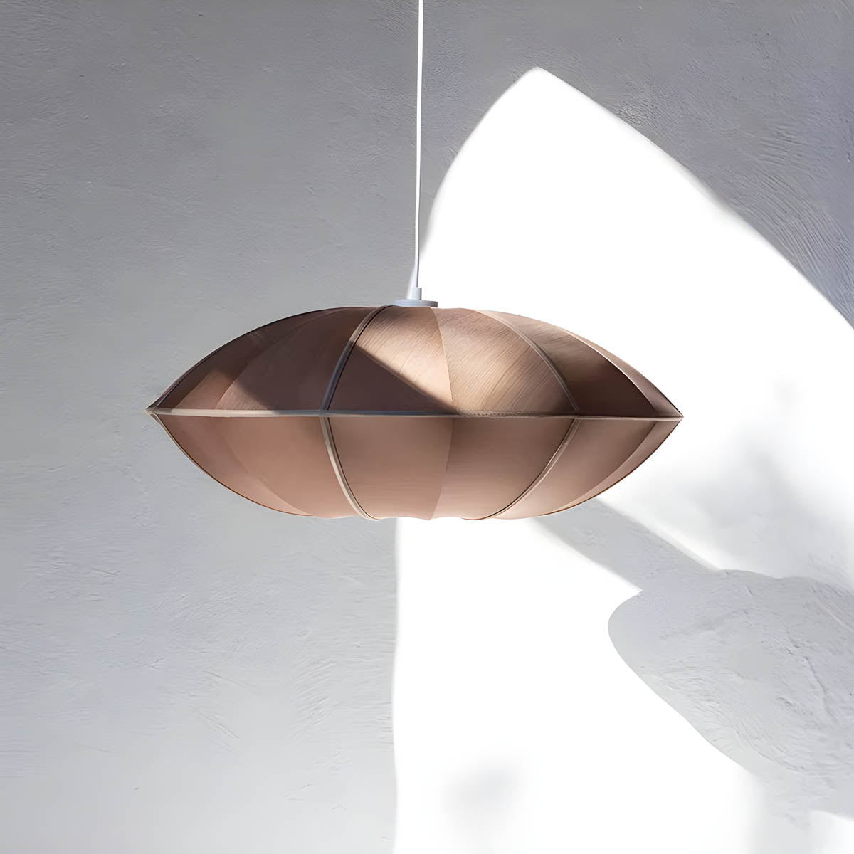 Fabric pendant light – soft lantern design