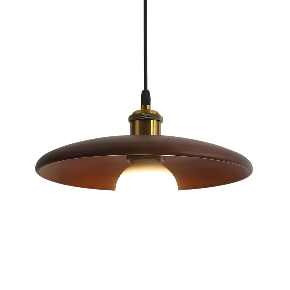 Ceiling Light Japandi Wood Minimalist Design