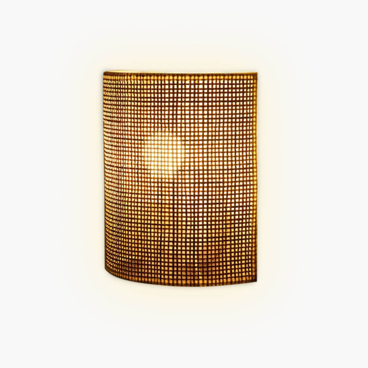 Rattan Wall Light Natural Fibre Indoor Wall Sconce