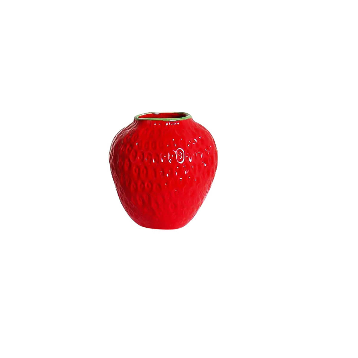 Fruit-Inspired Straw-Shaped Ceramic Vase Range — Colour Pop Decor Accent