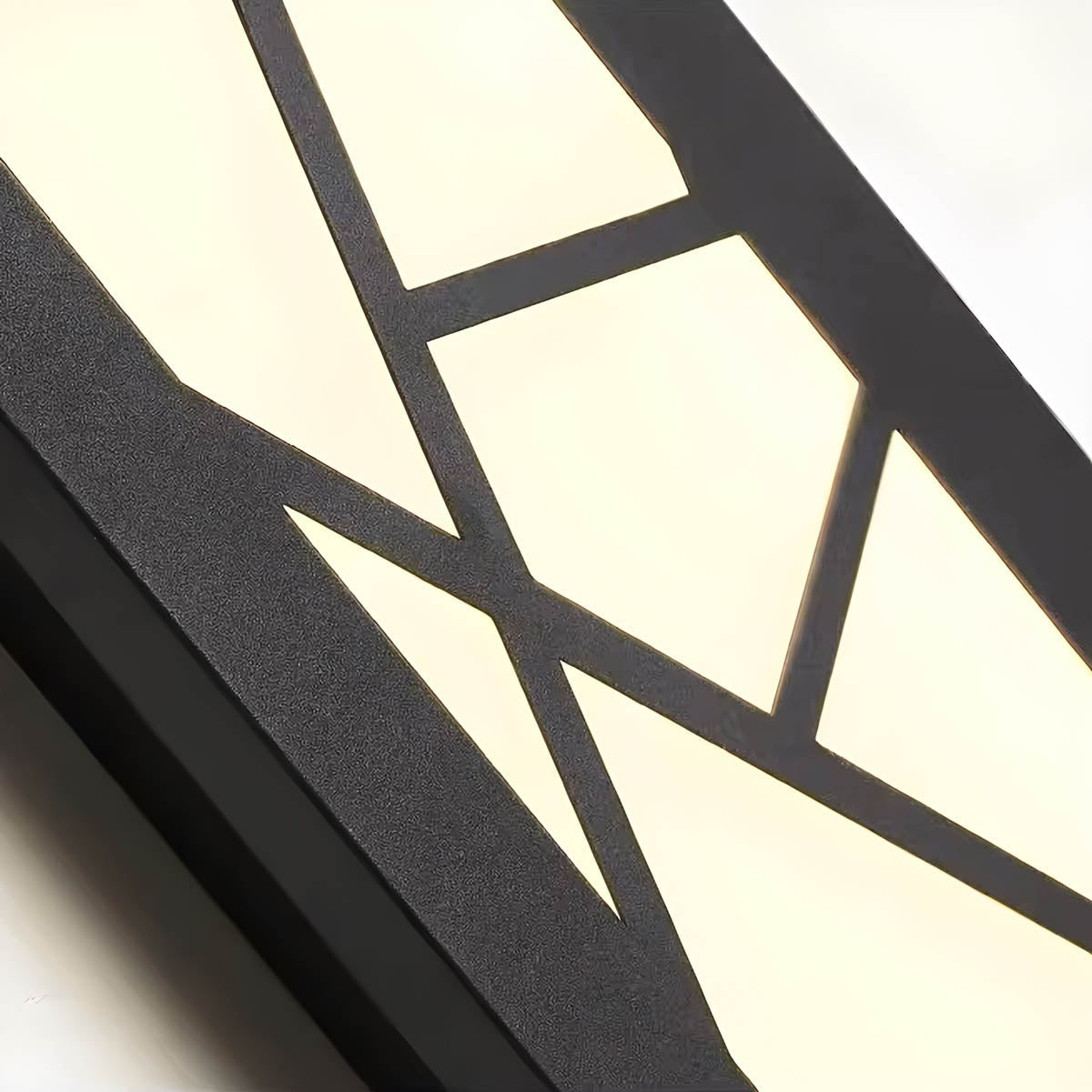 Stainless-steel & cast-iron outdoor wall light IP65/68