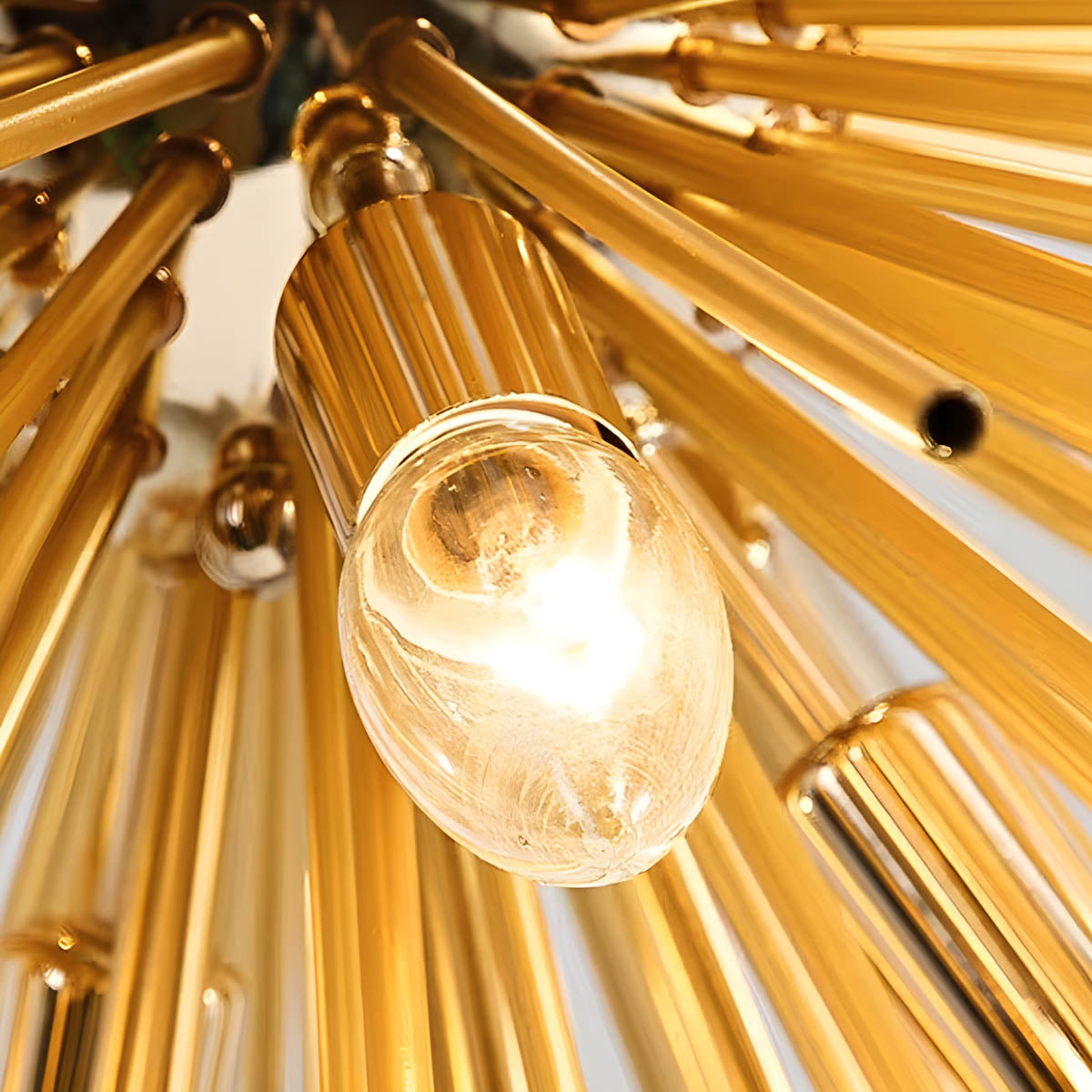 Starburst Metal Pendant Light E14 LED, Ø 58 cm