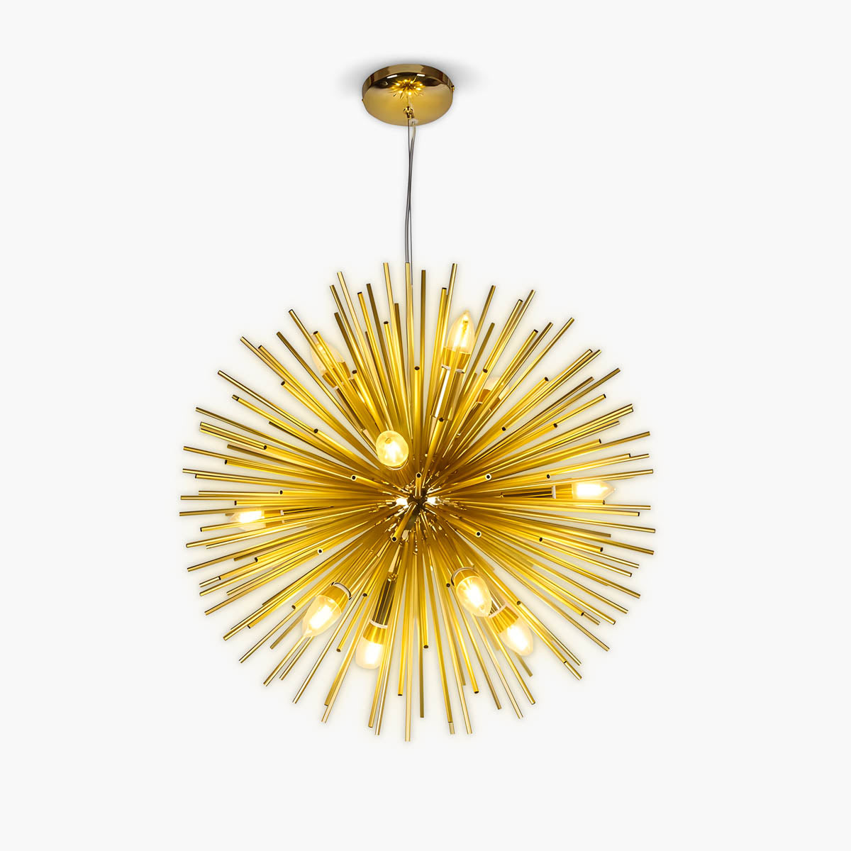 Starburst Metal Pendant Light E14 LED, Ø 58 cm