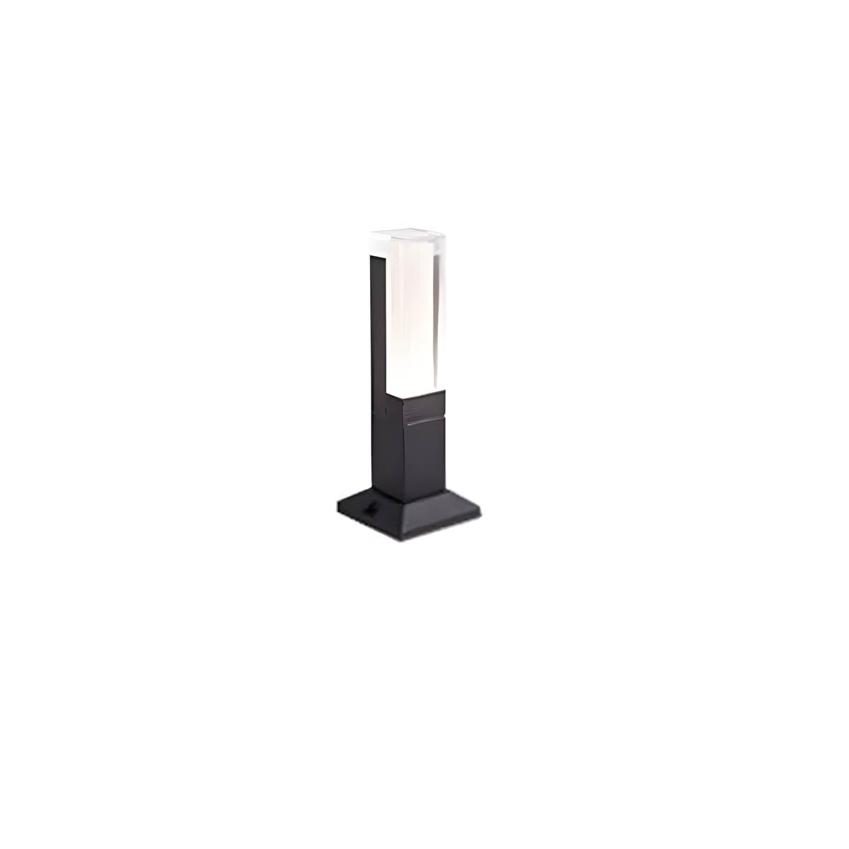 Aluminum LED lawn light range, solid or spike base