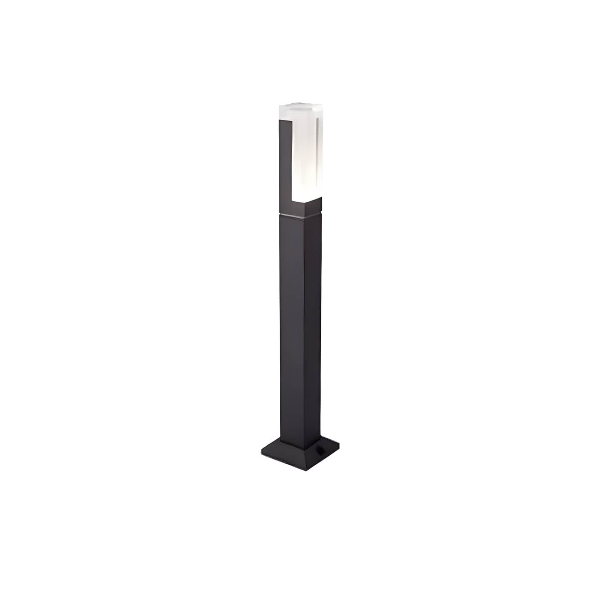 Aluminum LED lawn light range, solid or spike base