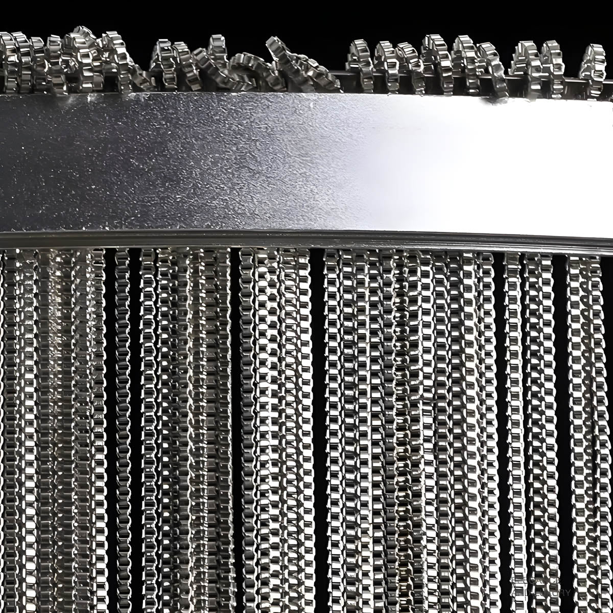 Aluminum & Iron Fringe Chandelier LED 50-150 cm