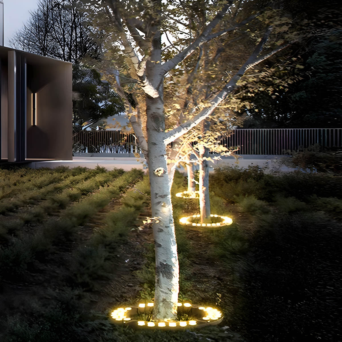 Outdoor Tree LED Light Aluminium IP65 Landscape Accent 20 cm