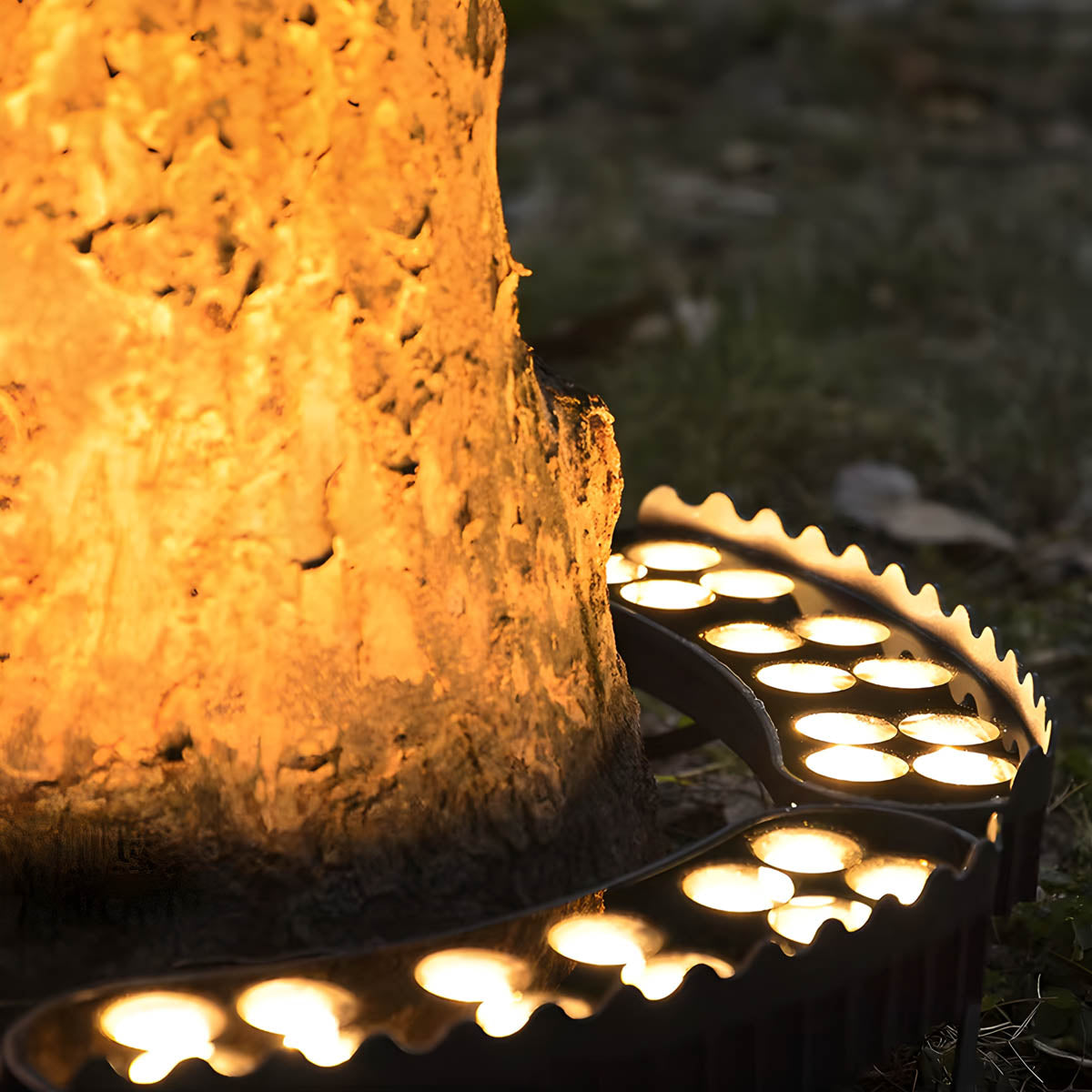 Outdoor Tree LED Light Aluminium IP65 Landscape Accent 20 cm