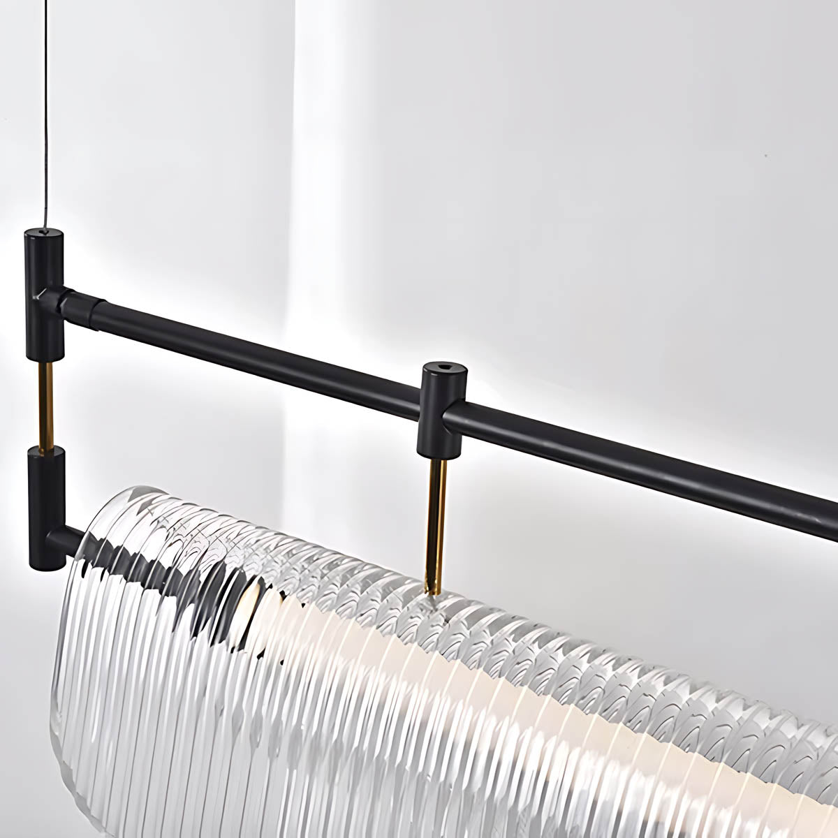 Pendant light LED with acrylic shade