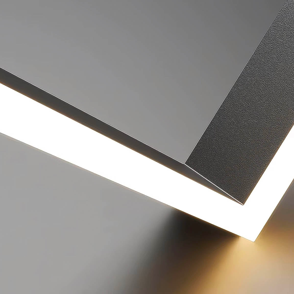 Architectural Iron & Acrylic LED Pendant — Linear & Layered Modern Lighting