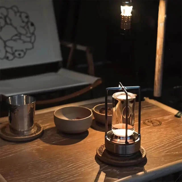 Cordless Crystal Lantern with Touch Sensor