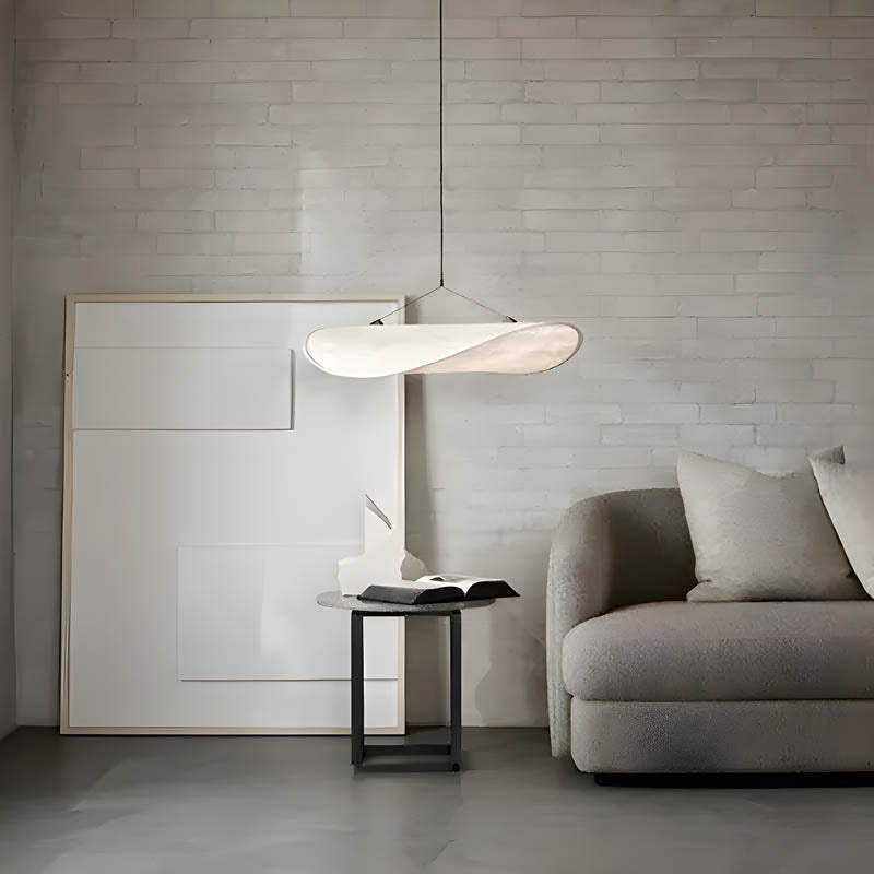 T-shaped Tyvek cord pendant light